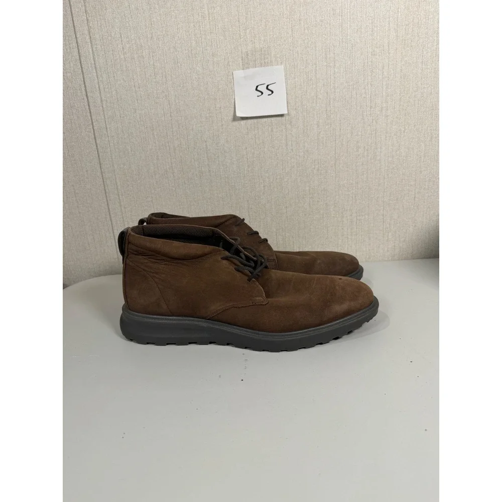 ECCO Mens Turn GORE-TEX Chukka Boots Cocoa Brown Suede 633124 45 EU 11-11.5 US